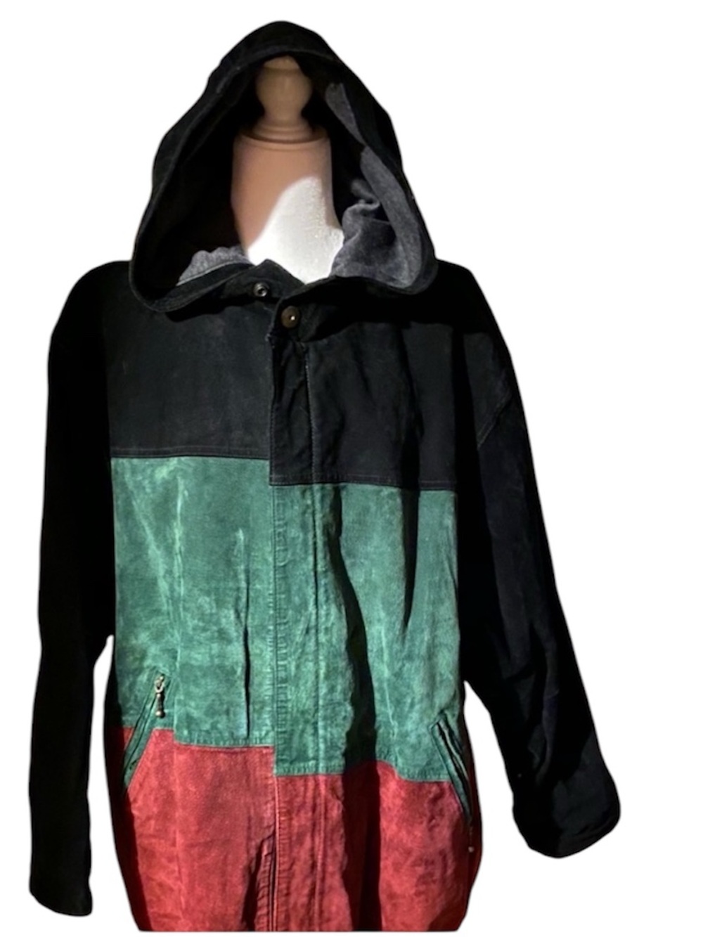Vintage Outbrook Genuine Leather Coat